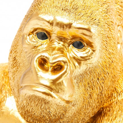 Deco gorilla 39cm gold Kare Design