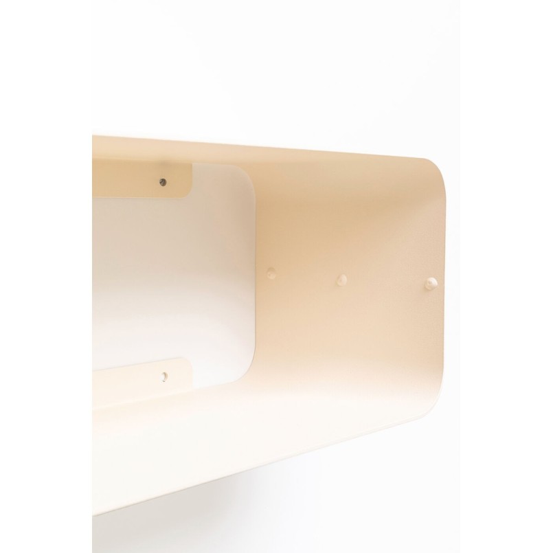 Étagère murale crème en acier - Lounge - Kare Design