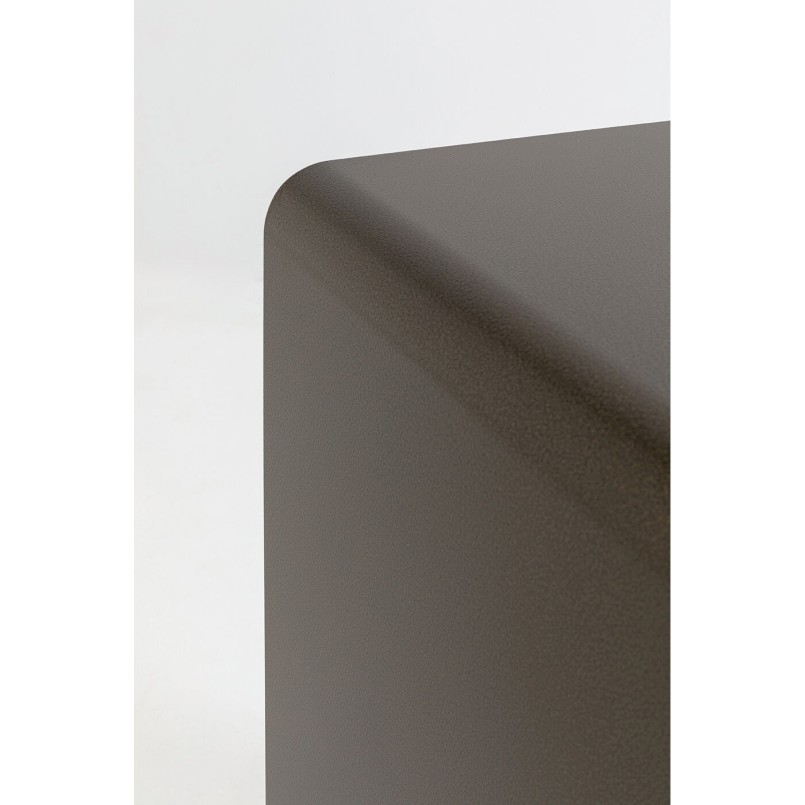 Table d'appoint bronze en acier - Lounge - Kare Design