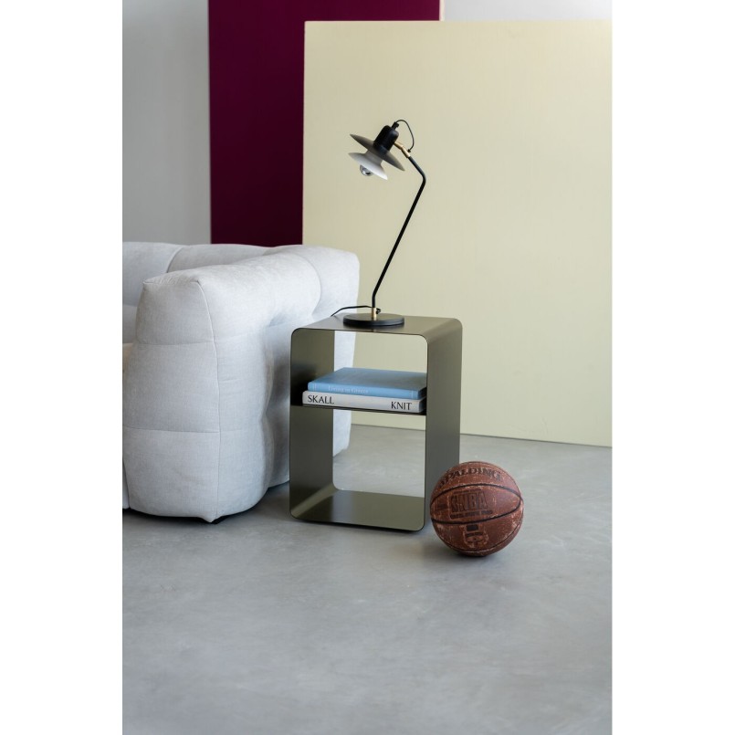 Table d'appoint bronze en acier - Lounge - Kare Design