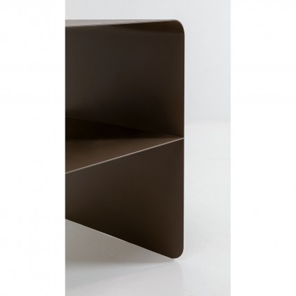 Table basse Lounge 58x37cm taupe Kare Design