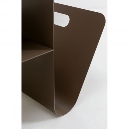 Table d'appoint Lounge News taupe Kare Design