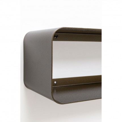 Étagère murale Lounge 58cm bronze Kare Design