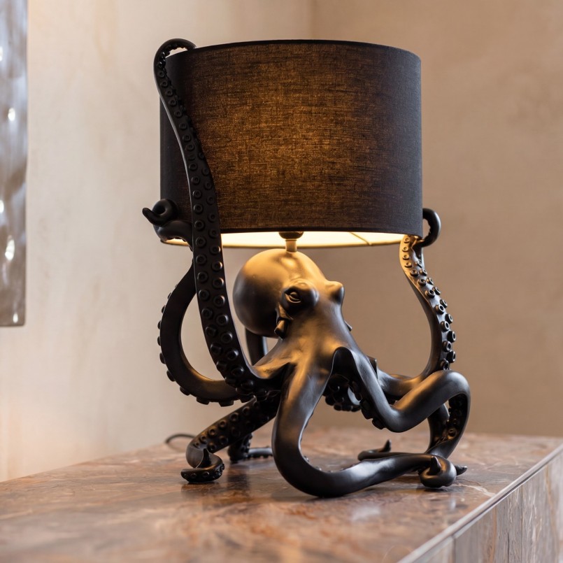 Lampe pieuvre noire - Kare Design