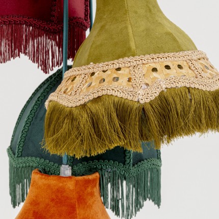 Pendant Lamp Saloon Fringes 5 Kare Design