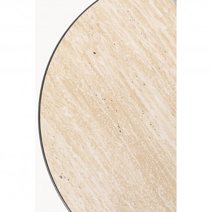 Coffee Table Cono Travertino Ø70cm oak Kare Design