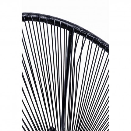 Rocking chair Acapulco black Kare Design