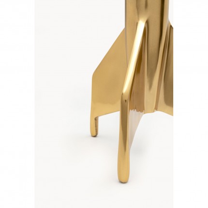 Déco fusée dorée 35cm Kare Design