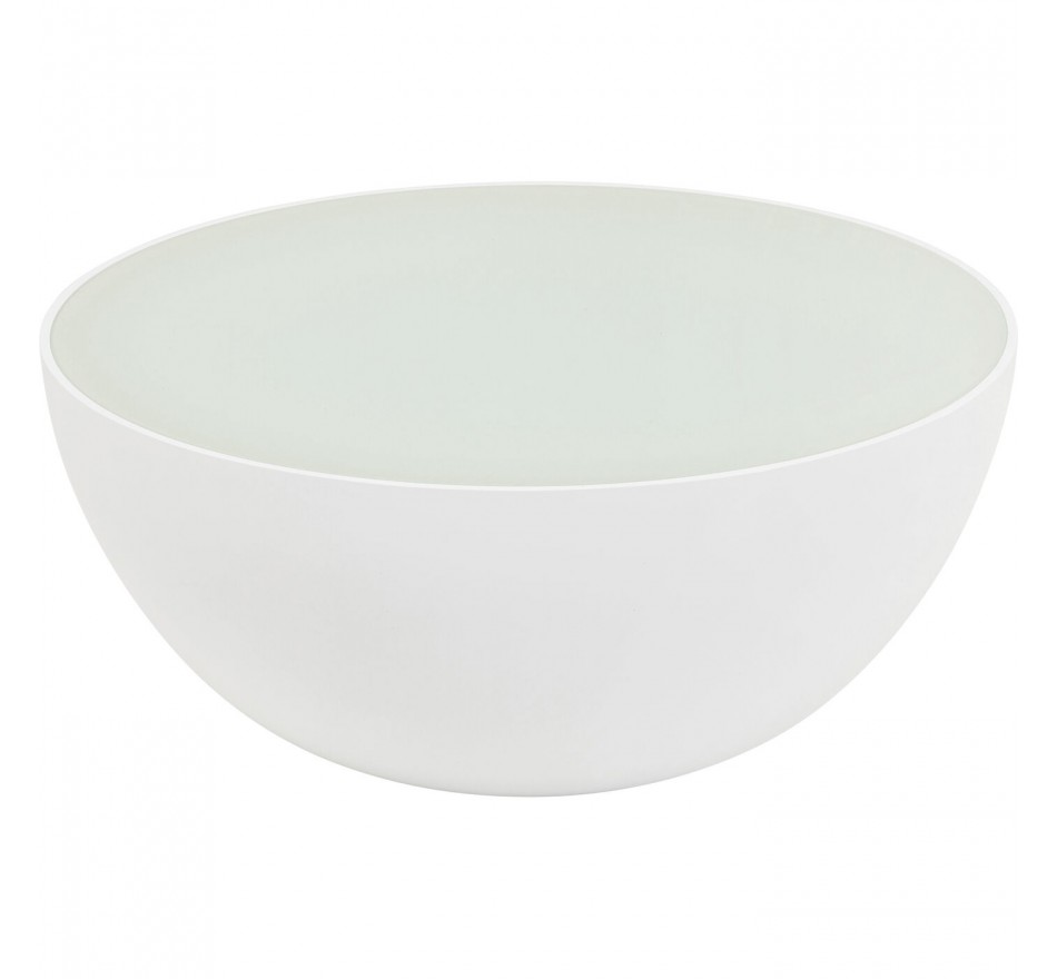 Table basse Lounge blanche 80cm Kare Design