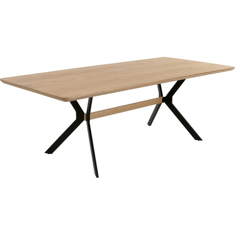 Table Midtown chêne 220x100cm