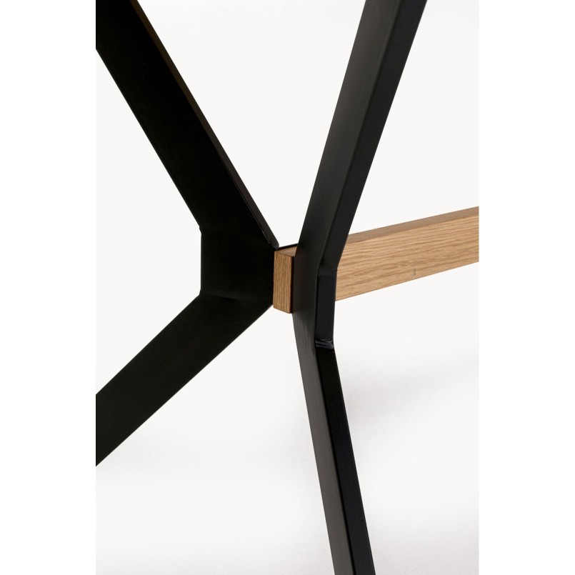 Table Midtown chêne 220x100cm