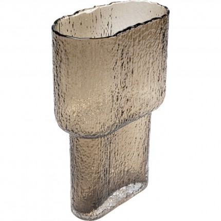 Vase Fashionista marron 28cm Kare Design
