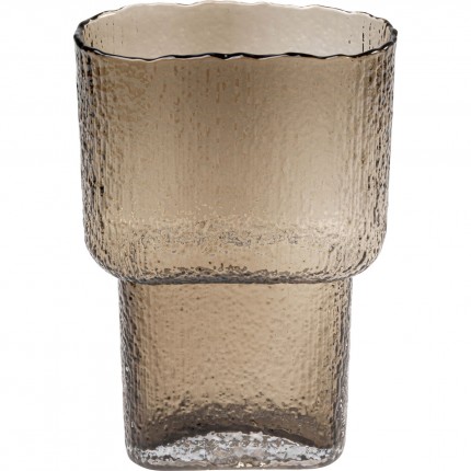 Vase Fashionista brown 28cm Kare Design