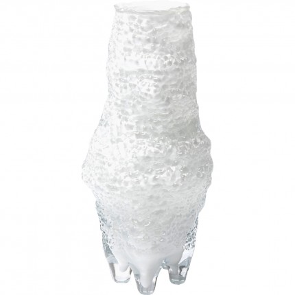 Vase Frozy 41cm white Kare Design