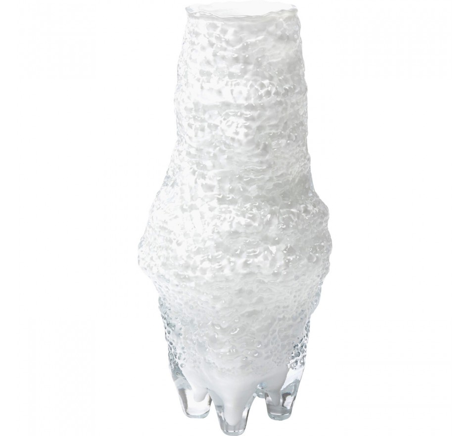 Vase Frozy 41cm blanc Kare Design
