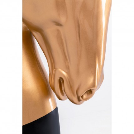 Deco horse head XL 180cm gold Kare Design