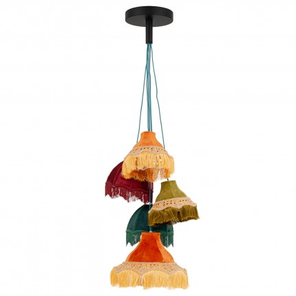 Pendant Lamp Saloon Fringes 5 Kare Design