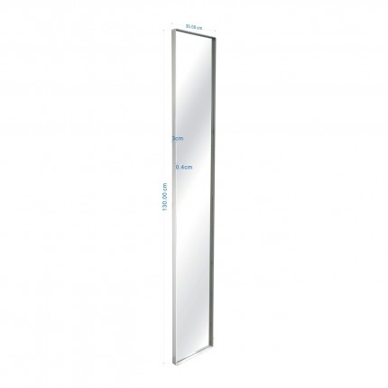 Wall Mirror Starlet 130x30cm grey Kare Design
