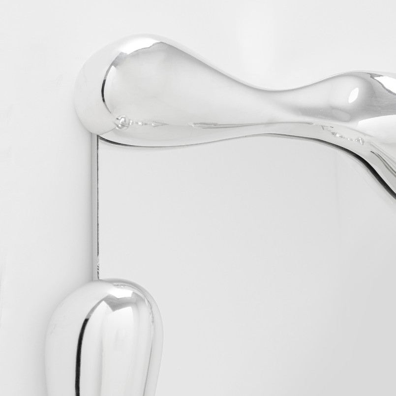 Miroir argenté - Lava - Kare Design