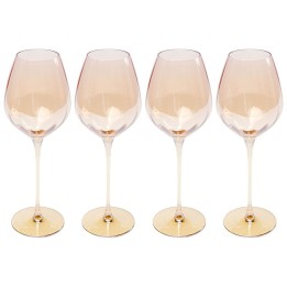 Lot de 4 verres à vin rouge - Bina Mocca - Kare Design