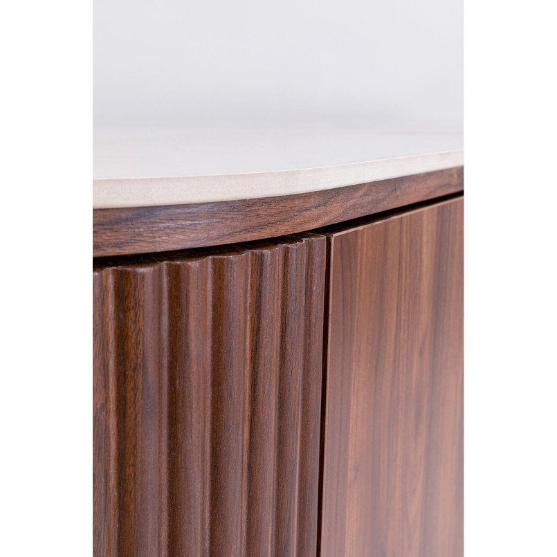 Buffet brun plateau en grès - Ruben - Kare Design