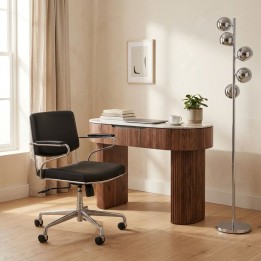 Swivel Office Chair Dottore black Kare Design