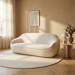 Sofa Lumi 2-Seater cream Kare Design