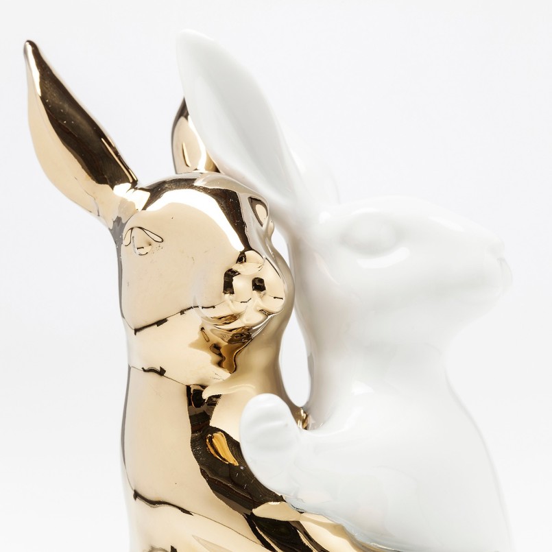 Deco Hugging Rabbits Medium Kare Design