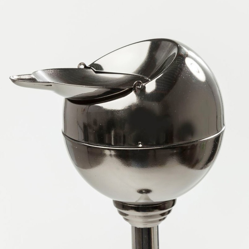 Modern free-standing ashtray - Spheric Noir - Kare Design