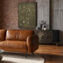Table lamp grey sitting rhino Kare Design