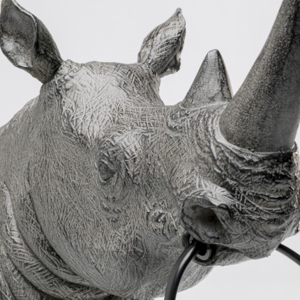 Lampe rhino assis gris Kare Design