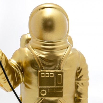 Déco astronaute doré ballon coeur noir Kare Design