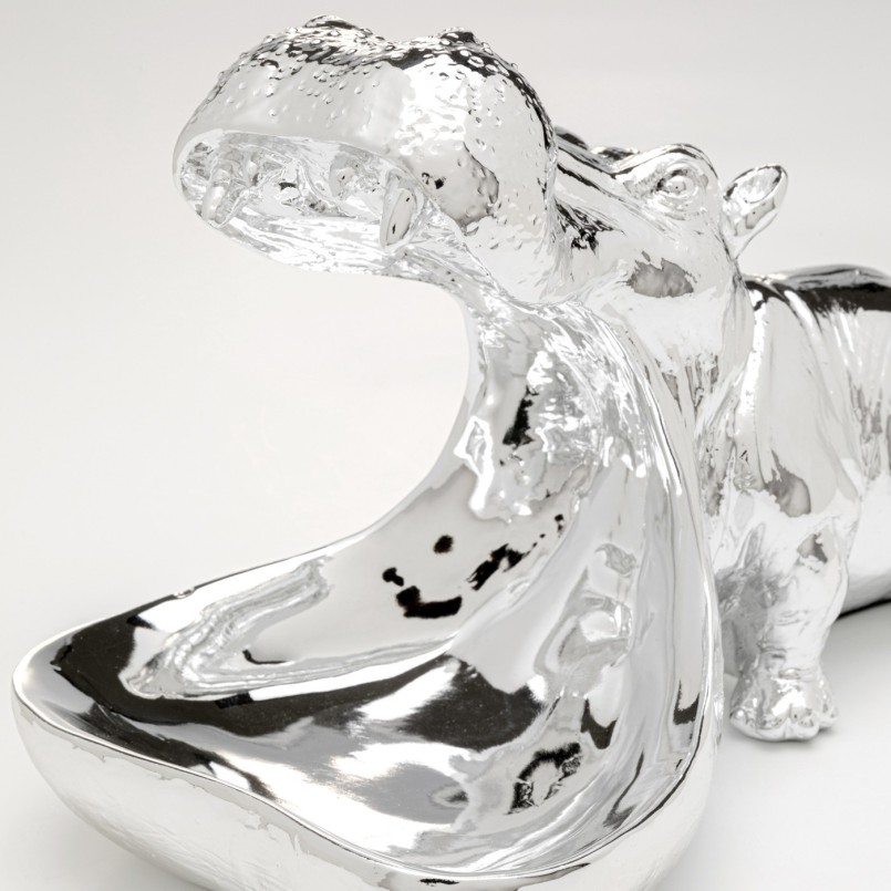 Coupe hippopotame argenté - Kare Design