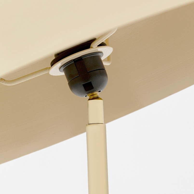 Lampadaire rétro beige - Loungy - Kare Design