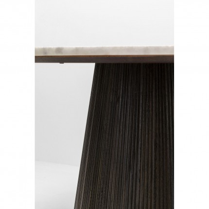 Set table and 4 chairs Francisco Glenn grey Kare Design