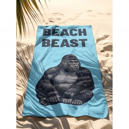 Serviettes de plage Beach Beast 90x170cm set de 2 Kare Design