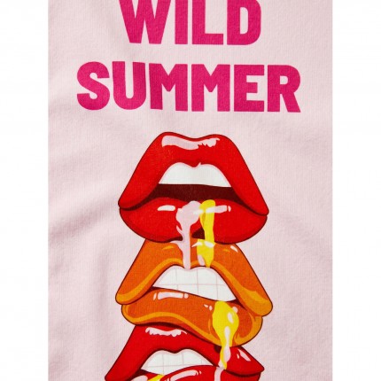 Serviettes de plage Wild Summer 90x170cm set de 2 Kare Design