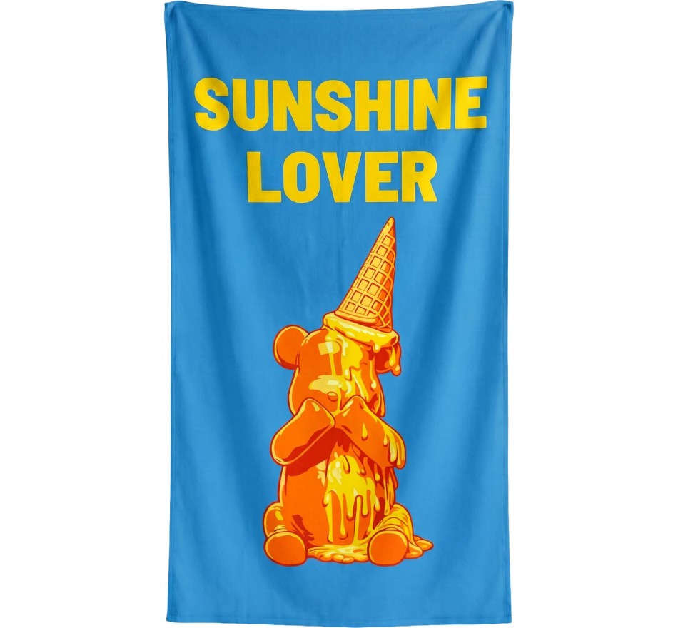 Beach Towel Sunshine Lover 90x170cm (2/Set) Kare Design