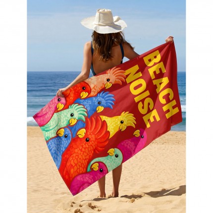 Beach Towel Beach Noise 90x170cm (2/Set) Kare Design