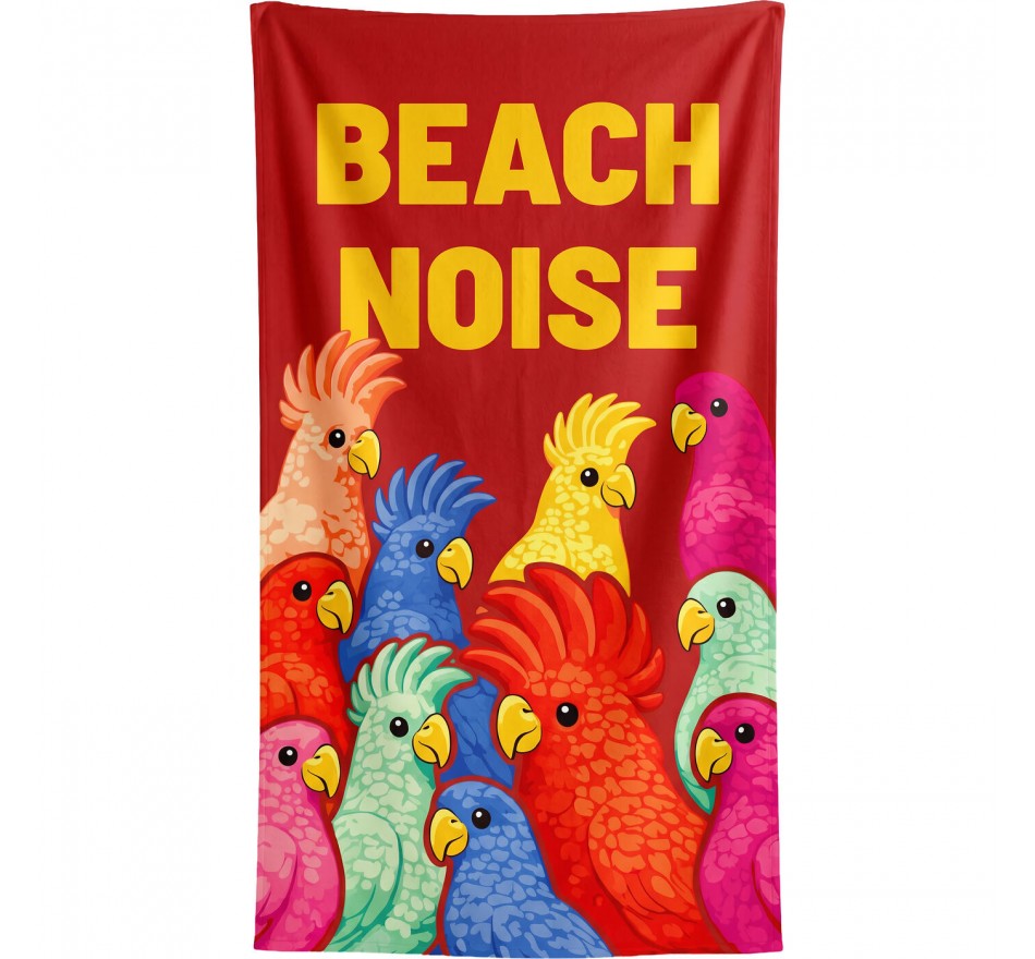 Beach Towel Beach Noise 90x170cm (2/Set) Kare Design