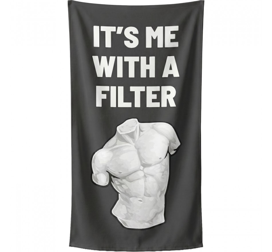 Beach Towel It's Me 90x170cm (2/Set) Kare Design