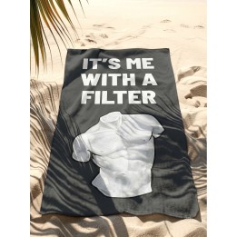Beach Towel It's Me 90x170cm (2/Set) Kare Design