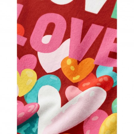Serviettes de plage Love 90x170cm set de 2 Kare Design
