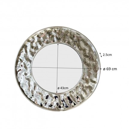 Miroir Carino 69cm Kare Design