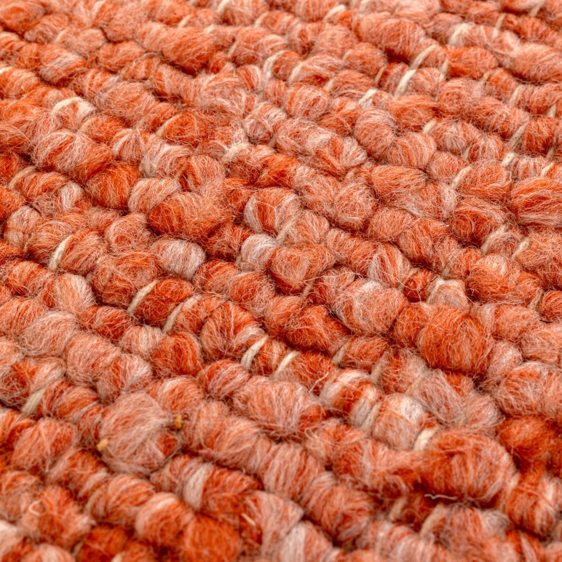 Tapis couleur brique - Boucara - Kare Design