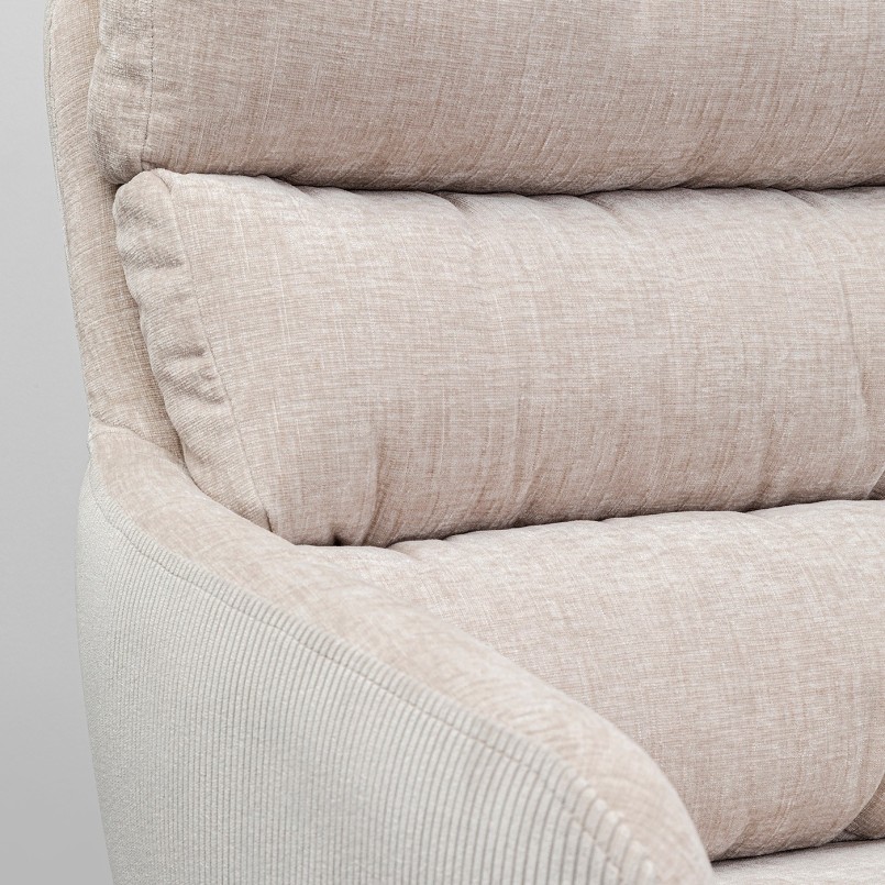 Scandinavian swivel armchair - Bosse - Kare Design