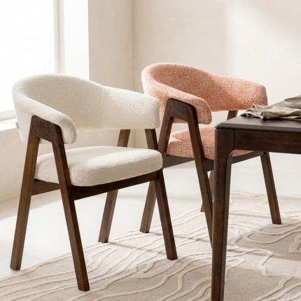 Chair Jonte pink Kare Design