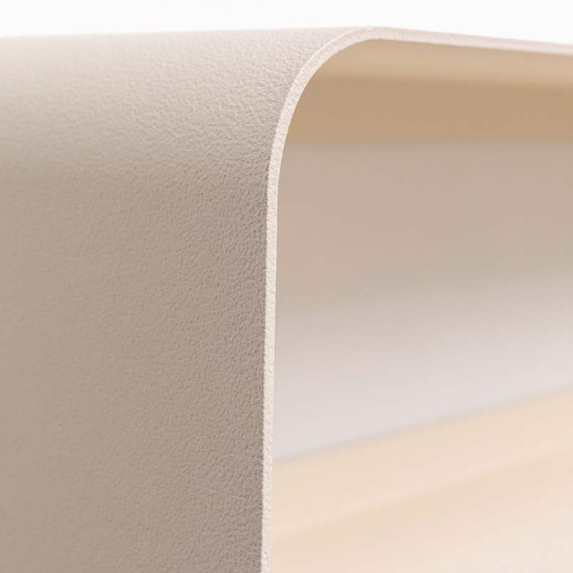 Étagère murale crème en acier - Lounge - Kare Design