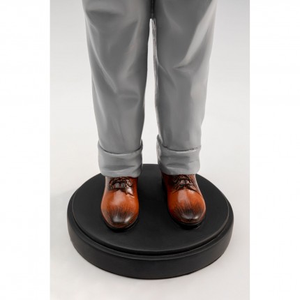 Déco cochon gentleman 44cm Kare Design
