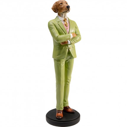 Deco dog gentleman 51cm Kare Design